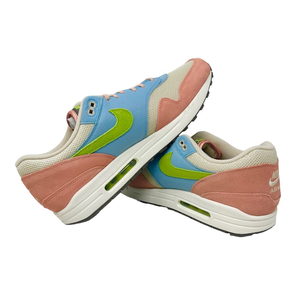 Nike Men’s Air Max 1 DV3196800 Light Madder Root/Vivid Green Size 15. - Picture 7 of 9